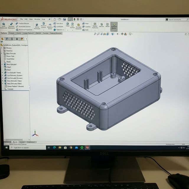 Electronic Enclosure — CAD Design
